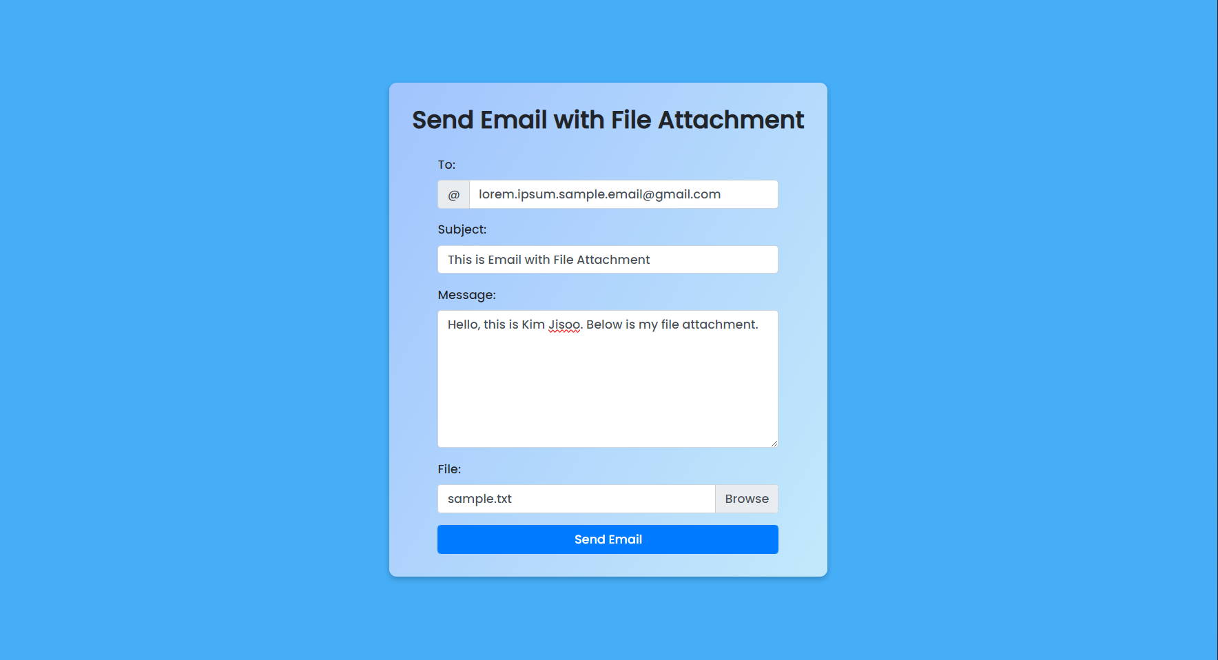 file attachment in php mail function
