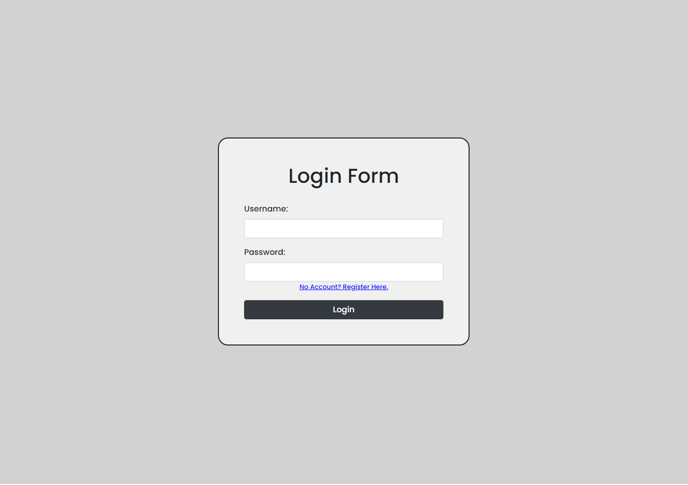 Login Area