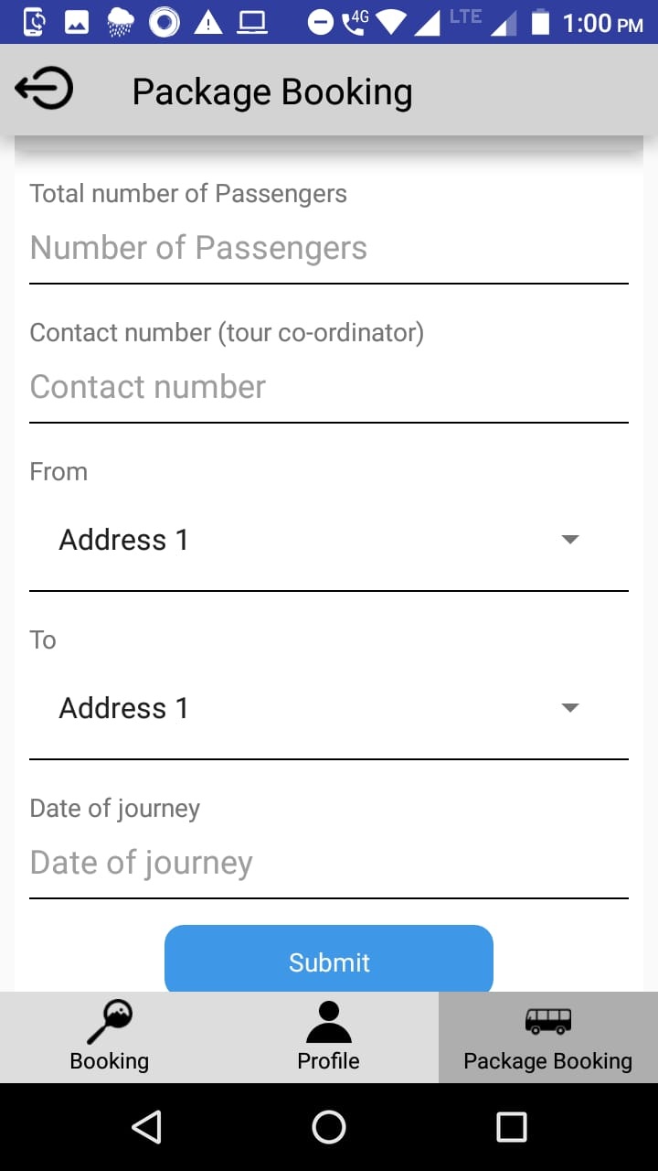 Bus Booking App