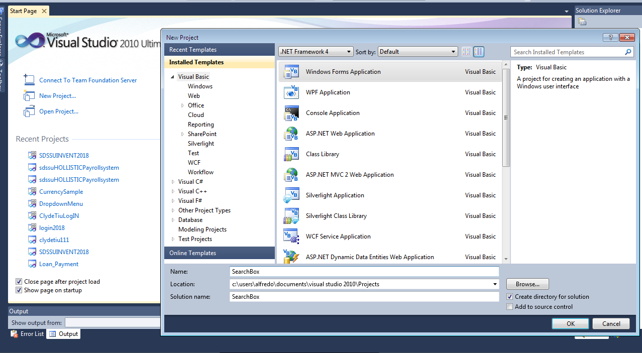 1 1 - Simple Automatic Search Box Tutorial Using Binding Source - Visual Basic 2010 embedded Database MS access  - Free Source Code