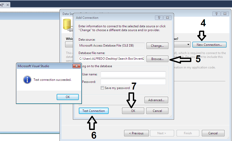 5 1 - Simple Automatic Search Box Tutorial Using Binding Source - Visual Basic 2010 embedded Database MS access  - Free Source Code