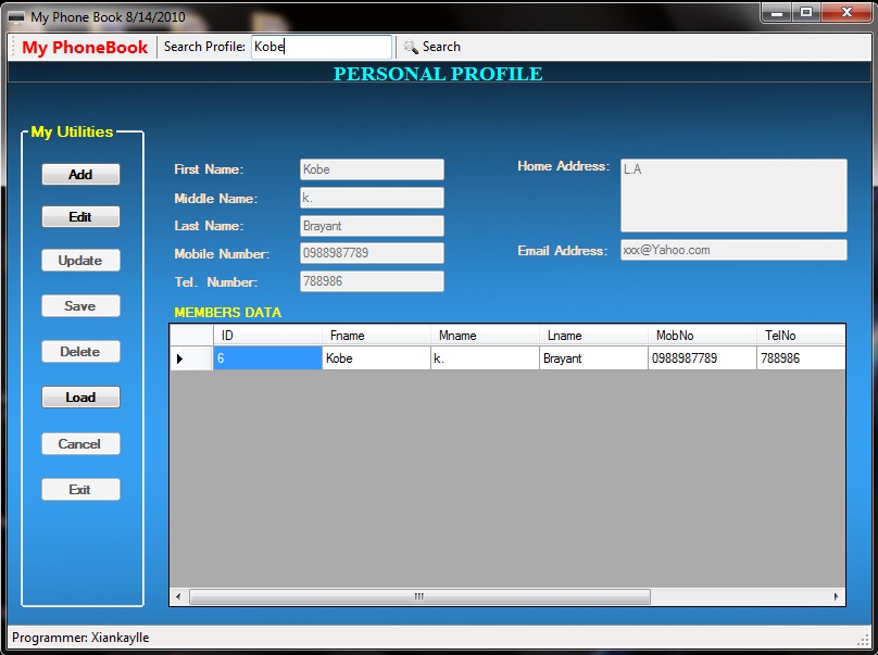java system code source enrollment PhoneBook Updated (Save,Search,Add,Edit,Update,Delete java system code source enrollment PhoneBook Updated (Save,Search,Add,Edit,Update,Delete