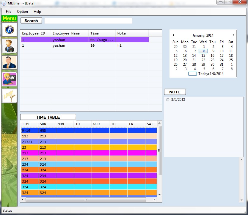 student project management system