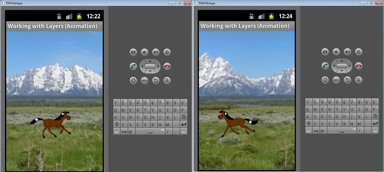 Android Working with Layers Animation using Basic4Android - Tutorial Part 2  | Free Source Code Projects and Tutorials