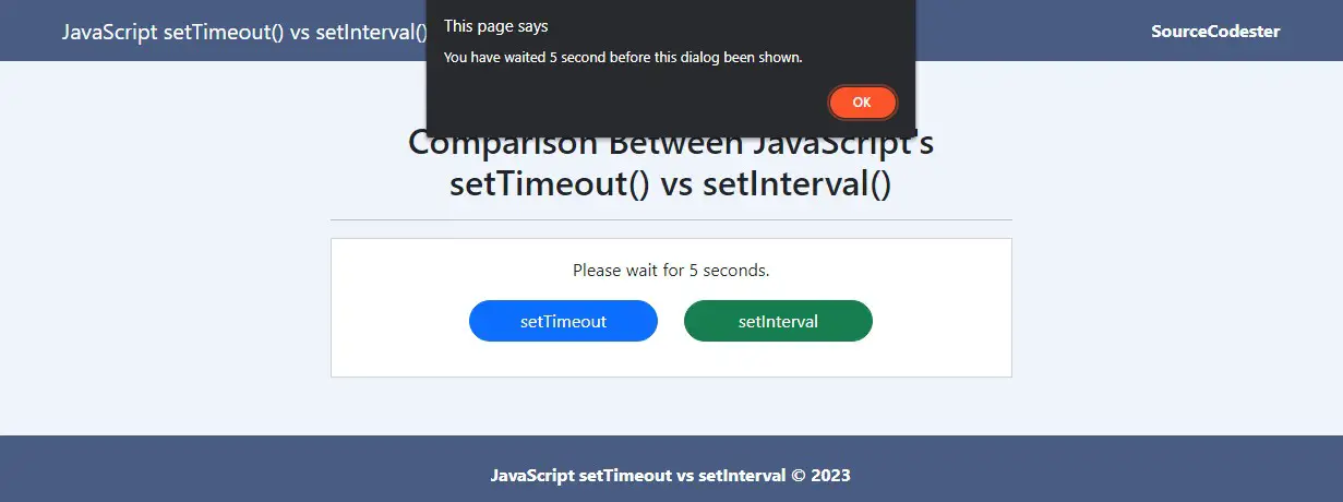 setTimeout vs setInterval of JavaScript