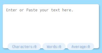 Simple Text Analyzer Tool with HTML, CSS, and JavaScript