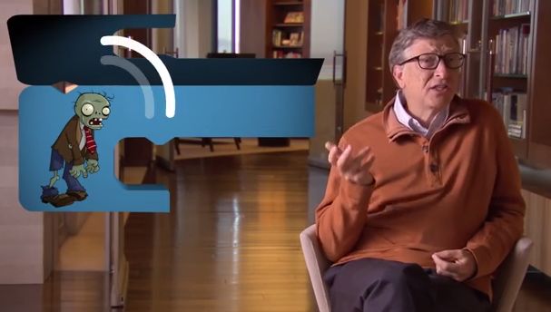 Learn Basic Programming with Bill Gates Called "Zombies" | SourceCodester