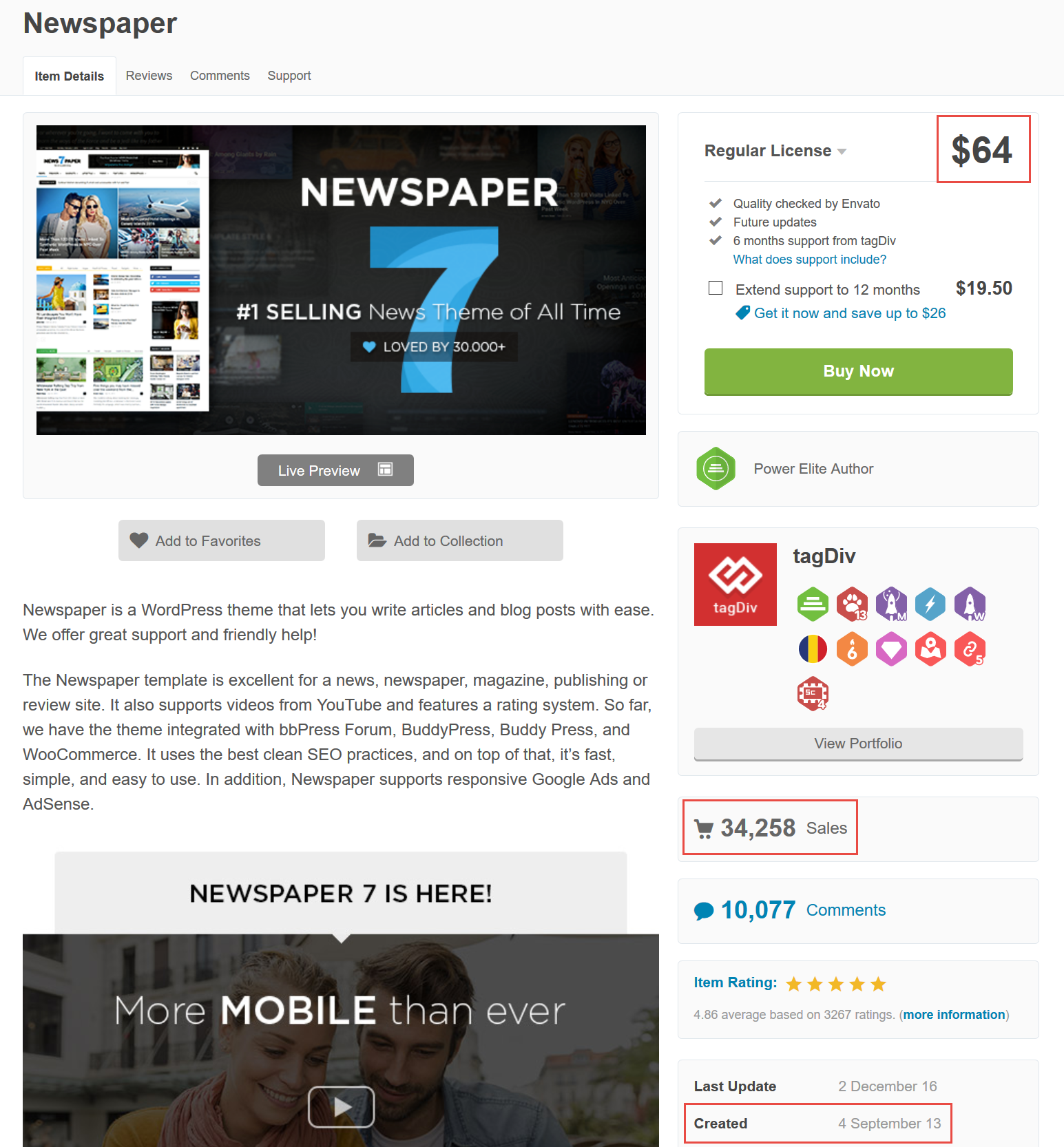 Newspaper Theme