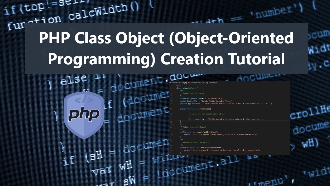 Intermediate PHP (4) Object-Oriented PHP (2). Object-oriented concepts  Classes, attributes and operations Class attributes Per-class constants  Class method. - ppt download