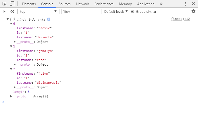 json_encode array