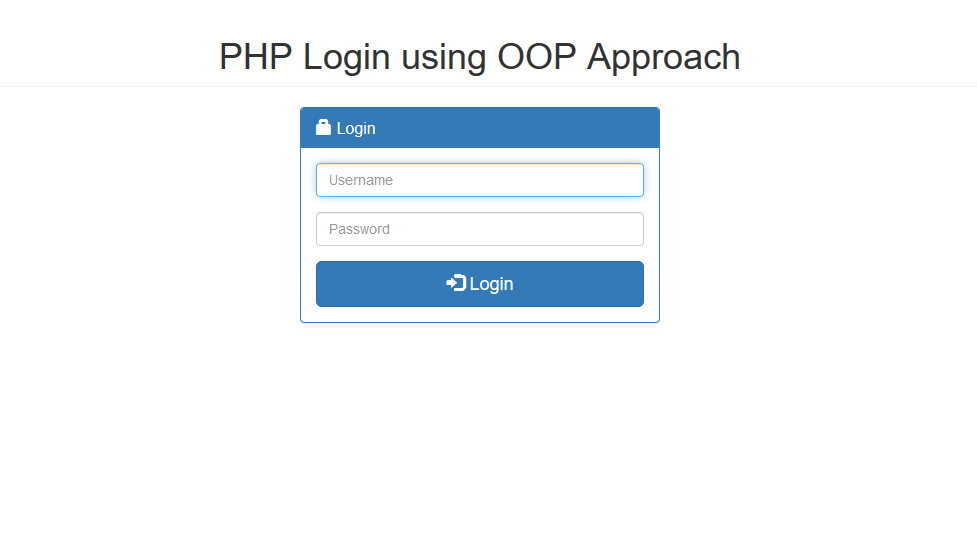 User php login