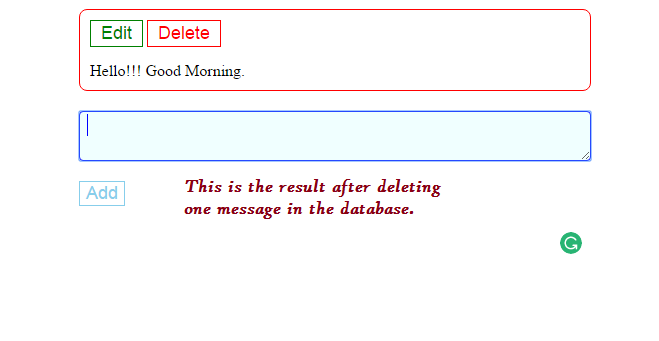 Result Delete