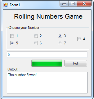 C# Helper: Make a dice-rolling simulation in C#