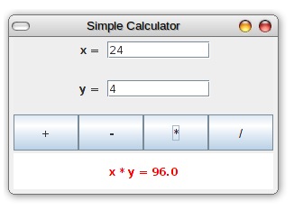 java calculator program code