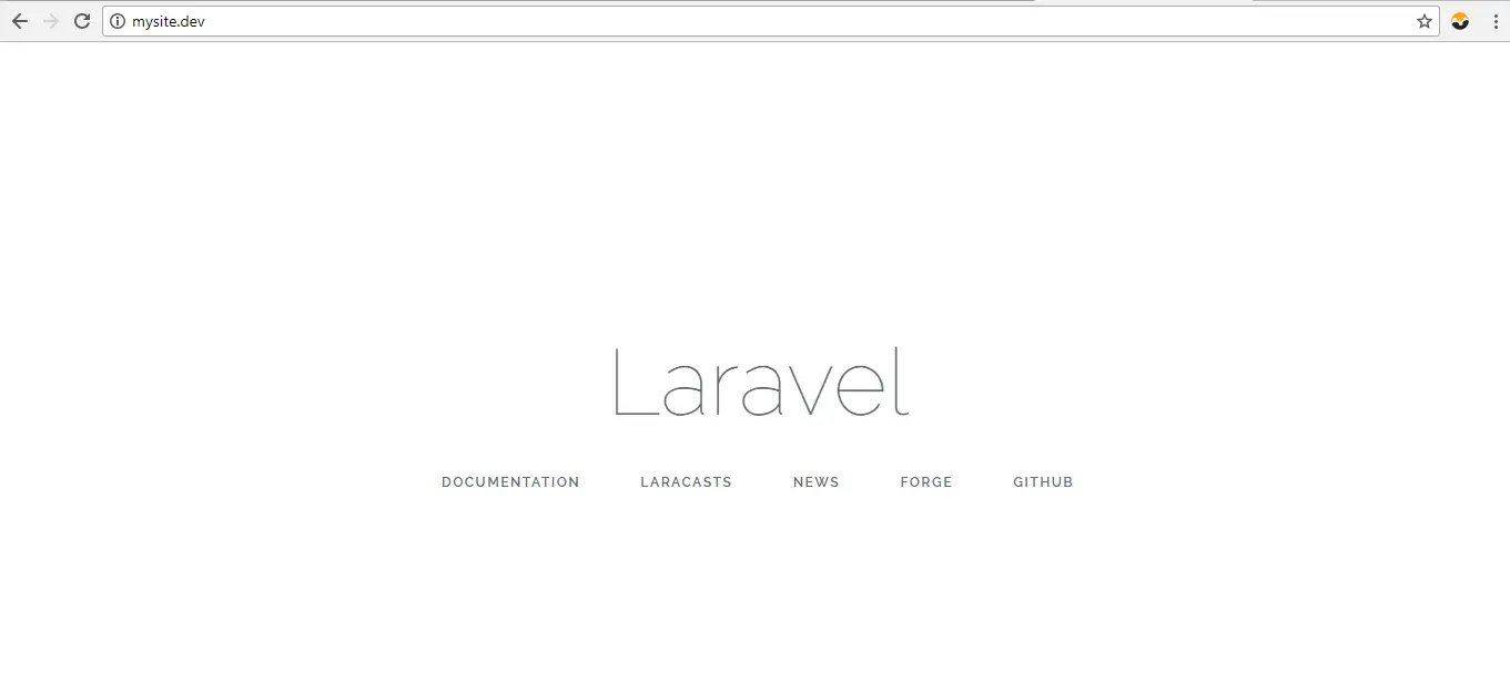 installation of laravel