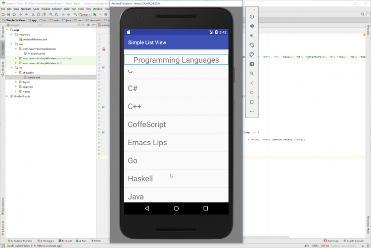 how to use android studio easy tutorial