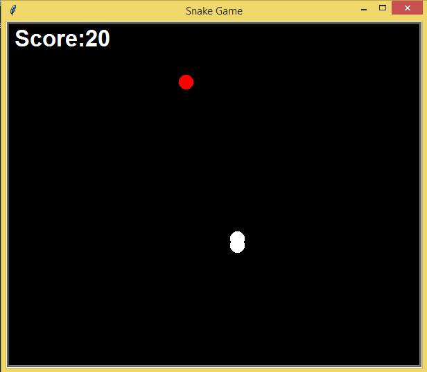 Snake Game in Python, Snake Game Program using Pygame