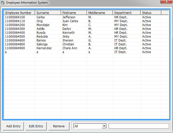 Sample Database using ADODB in VB 6.0 | SourceCodester