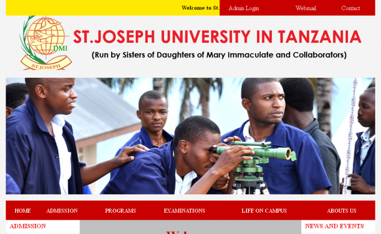 Simple College Website using PHP/MySQLi with Source Code | Free Source