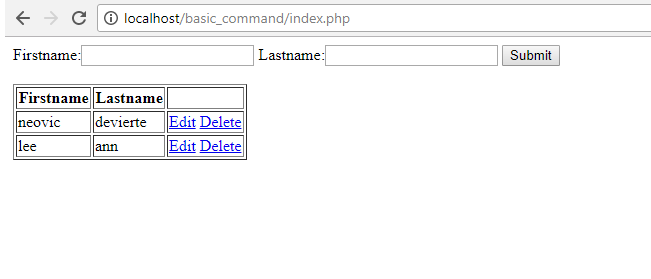 license antique basin Easy and Simple Add, Edit, Delete MySQL Table Rows using PHP/MySQLi  Tutorial | Free Source Code Projects and Tutorials