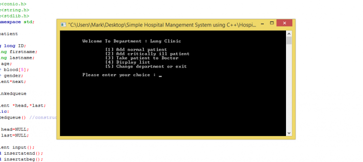 simple java program for hospital management system