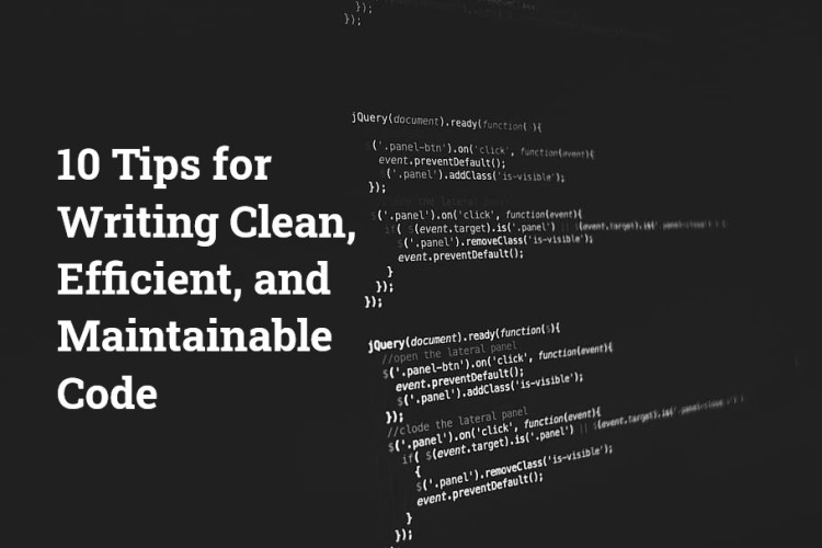 10 Tips for Writing Clean Code, Pluralsight