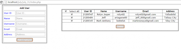 how-to-make-delete-multiple-rows-using-php-sourcecodester