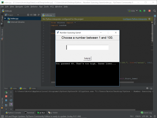 Python - Number Guessing Game | Free Source Code & Tutorials