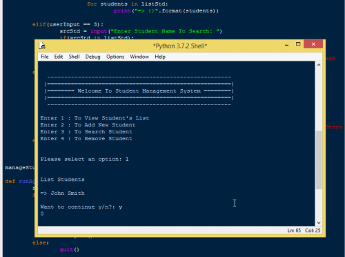 student management system using python - Student Management System Using Python - Free Source Code