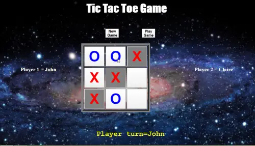 tic tac toe game using javascript - Tic Tac Toe Game Using JavaScript - Free Source Code