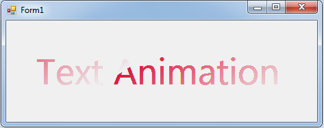 animated text in c free source code tutorials and articles animation form