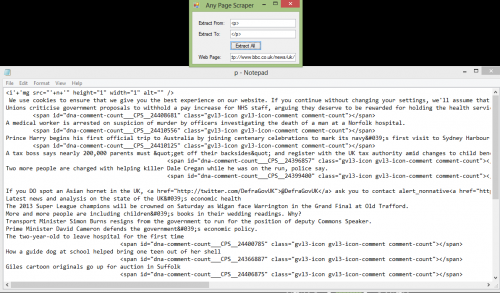 Build a web scraper python Build a web scraper python
