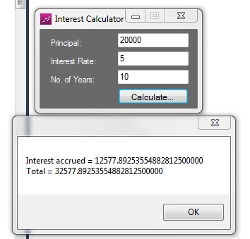 simple calculator - Simple interest Calculator - Free Source Code