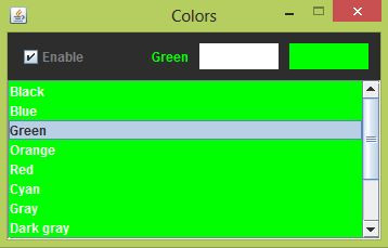 Colors in Java | Free Source Code & Tutorials