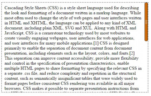 screenshot 98 - Customized Scrollbar in CSS - Free Source Code