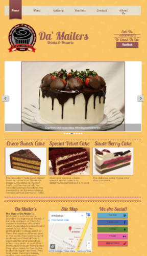 image 11 - Simple Restaurant Dynamic Website - Free Source Code