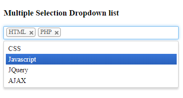 multiple selection dropdown list - Multiple Selection in Dropdown list - Free Source Code