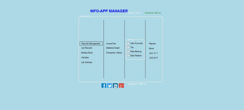 001 - Info-App Manager - Free Source Code