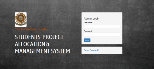 screen - Student Project Allocation and Management System - Free Source Code