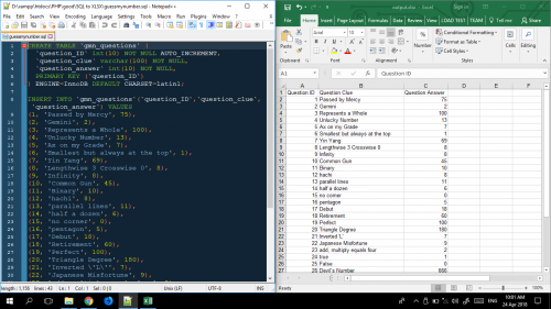 screenshot 1 - How to Convert SQL Database into Excel File (*.xlxs) in PHP - Free Source Code