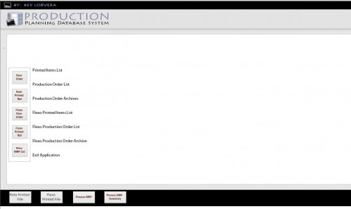 Production Management System Ms Access / Staff Scheduling ...