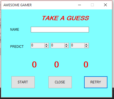awsomegamer 1 - Guess The Lucky Number - Free Source Code