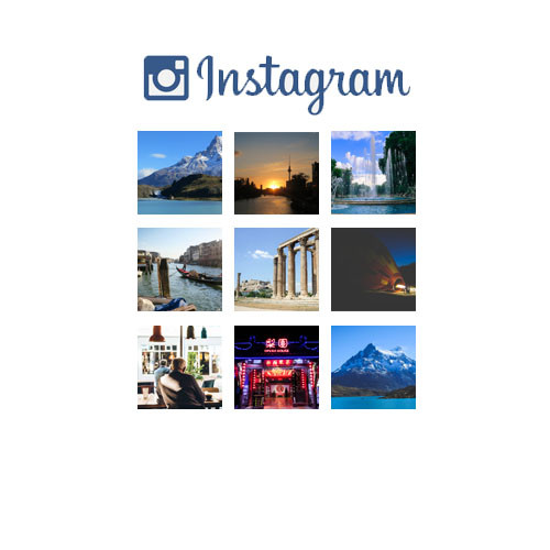 instagram photos - Stream Your Instagram Photos to Your Website with jQuery - Free Source Code