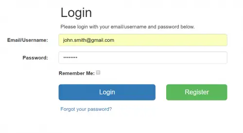 forgot password gmail in codeigniter