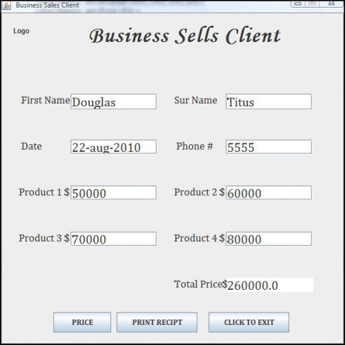 biz - Business Application Invoice - Free Source Code