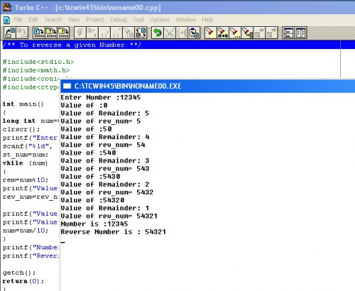 reverse number - Reverse Number - Free Source Code