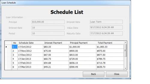 Employee's Loan Calculation System Free source code Employee's Loan Calculation System Free source code