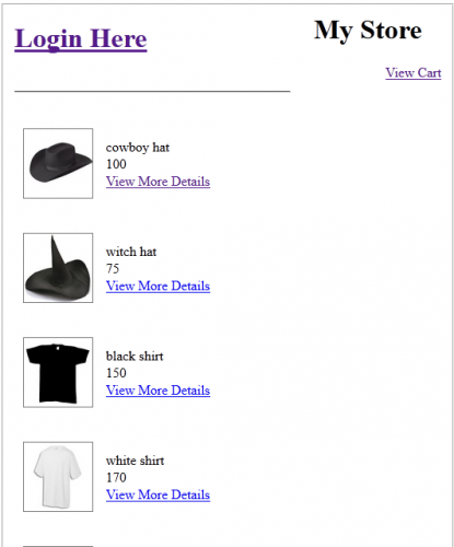 2 0 - Product Information System in PHP/MySQL (Shopping Cart)