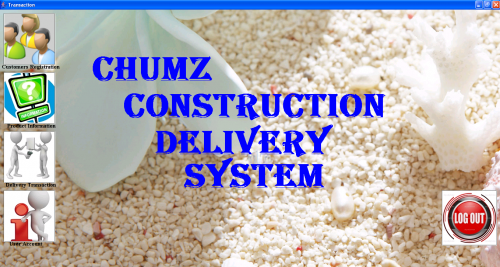 deliverysystem - CHUMZ Construction Supply Delivery System - Free Source Code