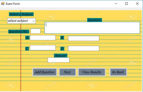 1 - Exam/Quiz System - Free Source Code